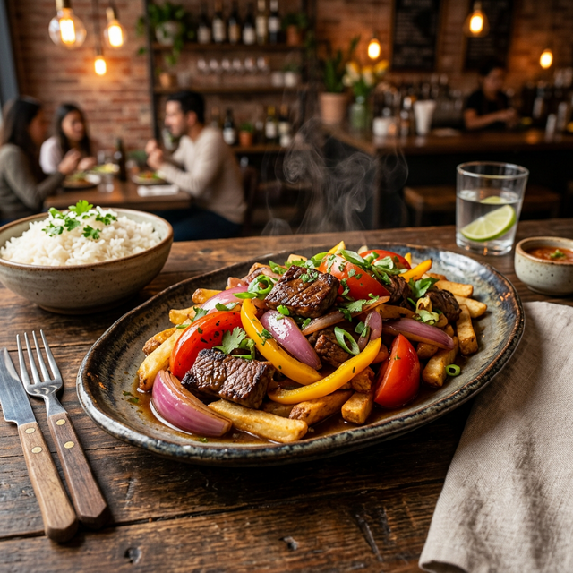 Lomo Saltado Menú Diario